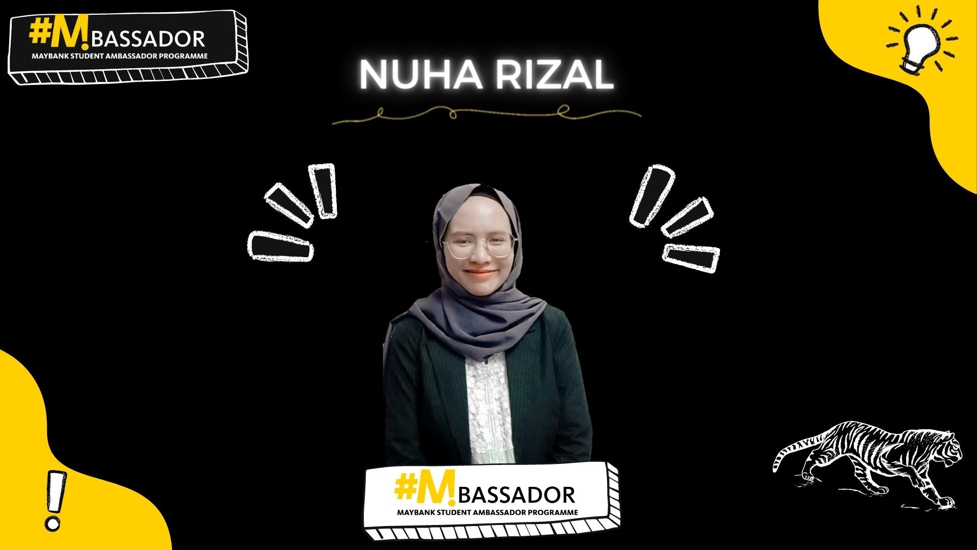 Nuha maybank ambassador